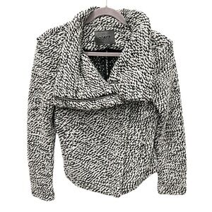 Blank NYC Jacket Women's Medium Friend Zone Boucle Side Zip Moto